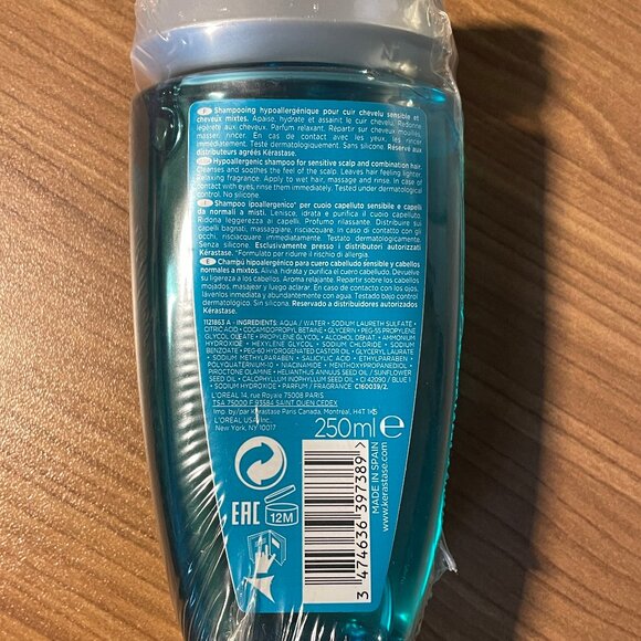 Kerastase Paris Specifique Bain Vital Dermo-Calm Shampoo, Combination Hair 250ml - Picture 2 of 4